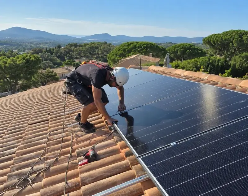 Installateur panneaux solaires Huttenheim — pose photovoltaïque sur toiture
