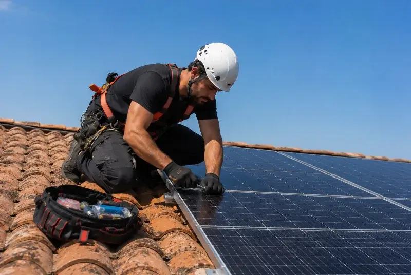 Maintenance et monitoring de panneaux solaires à Huttenheim